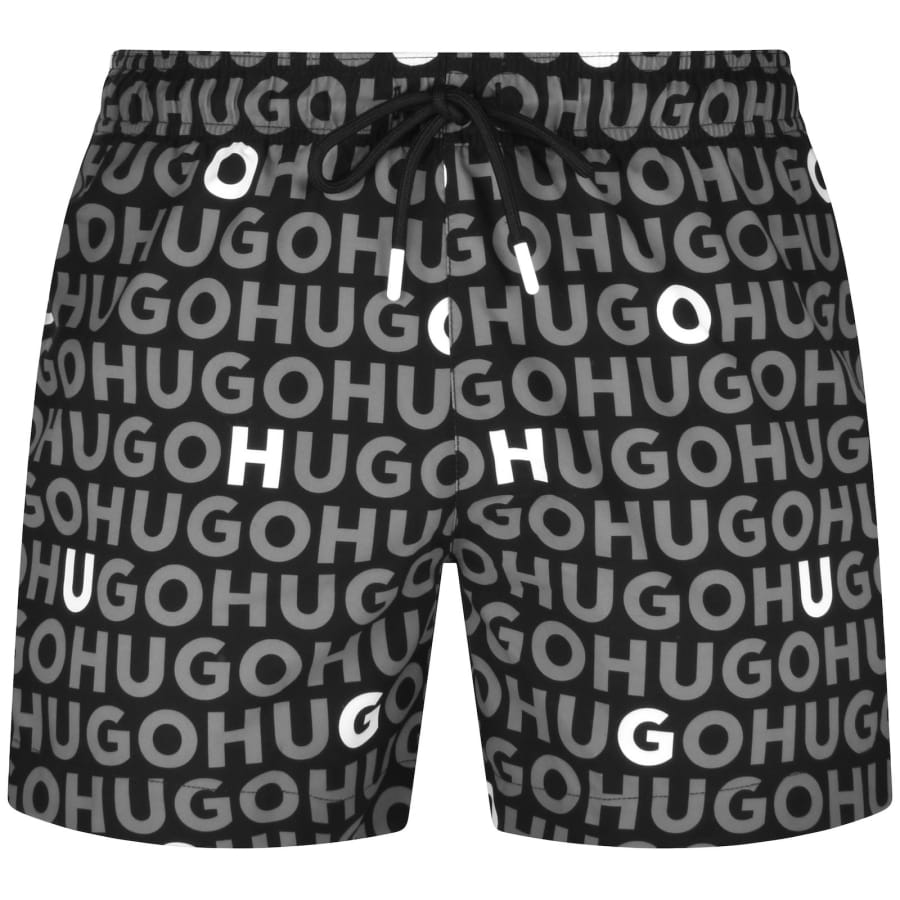 HUGO Tortuga Swim Shorts Black Mainline Menswear Canada